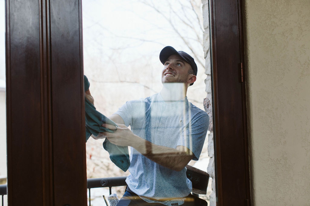 Window cleaning project — Tessner's Home Services, Fox Valley