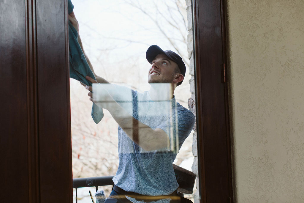 Window cleaning project — Tessner's Home Services, Fox Valley