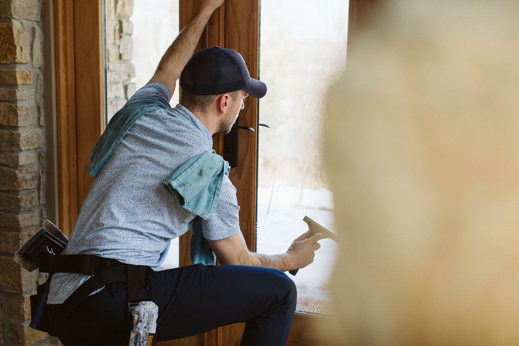 Window cleaning project — Tessner's Home Services, Fox Valley