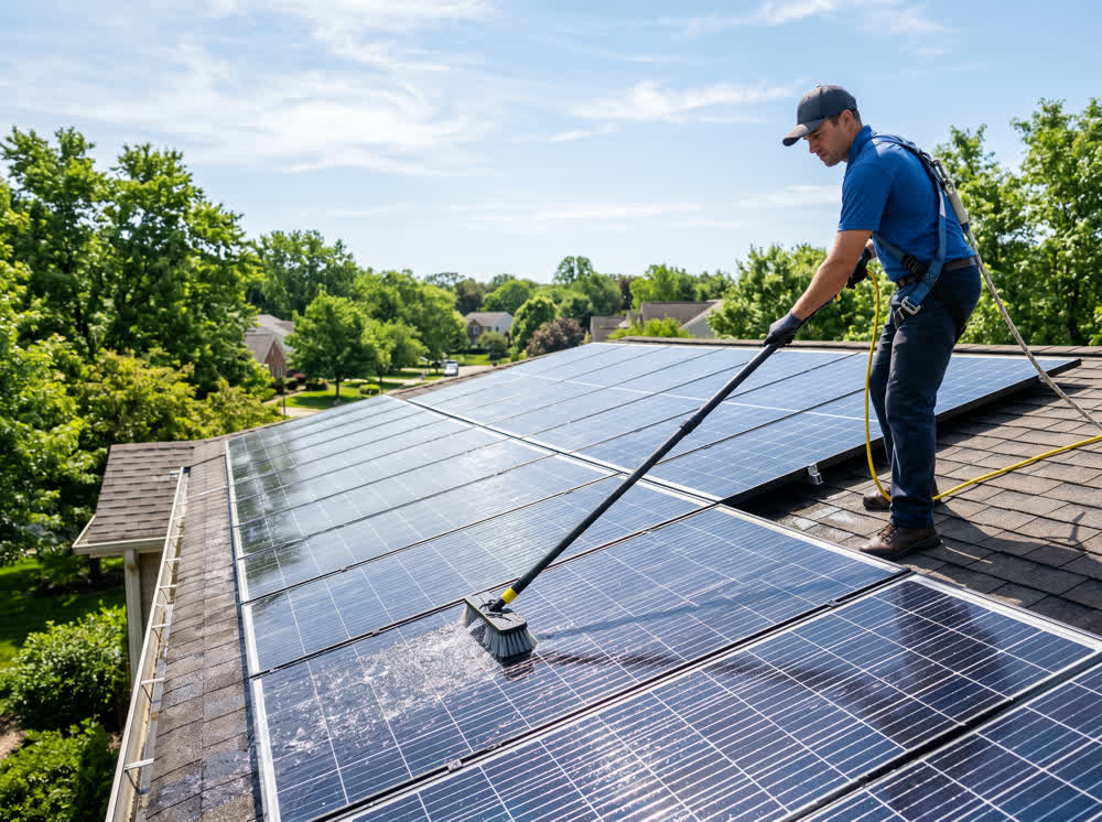 Solar Panel Cleaning